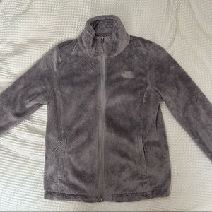 North Face Gray Fleece Jacket